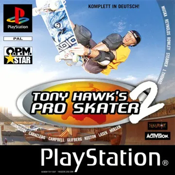 Tony Hawk Pro Skater 2 (US) box cover front